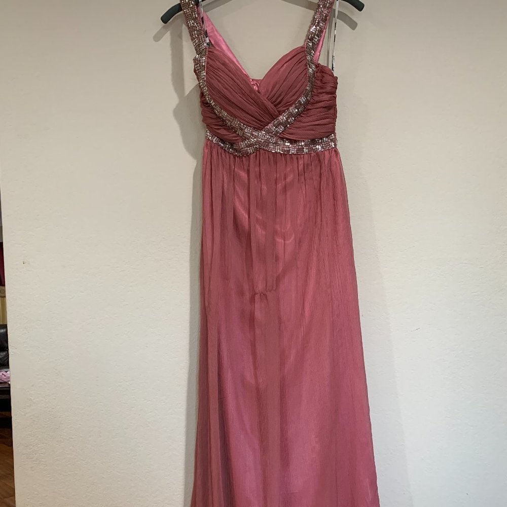 Juliet Small Pink Floor Length Gown